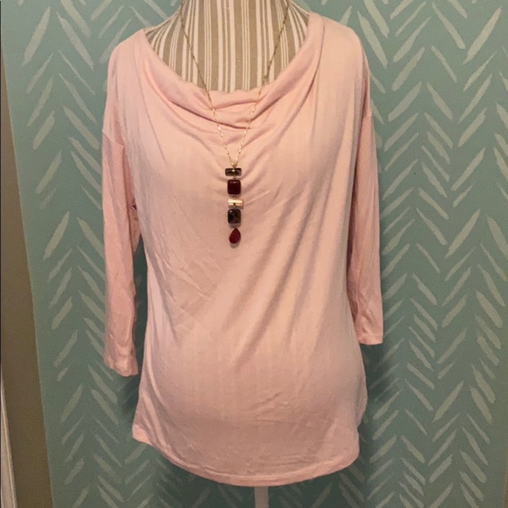 NWT Ann Taylor Cowl Neck Top Size M